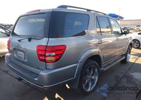 2001 Toyota Sequoia Sr5 V8 from USA, damaged, VIN 5TDZT34A21S016847